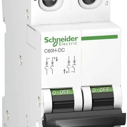 Disjoncteur Schneider Electric C60H-DC 2P 20A C 