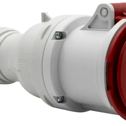 Presa mobile Brennenstuhl CEE 63A 3L+N+PE 400V 6h rosso Ø106×286mm IP44 