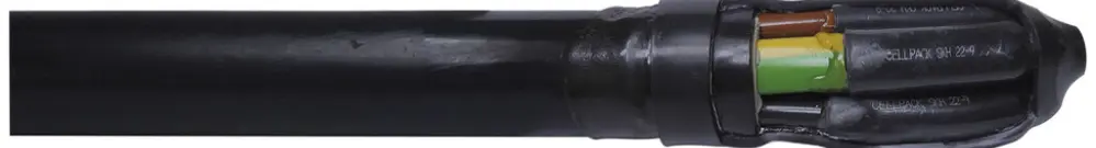 Cappuccio termoretraibile SEMH4-K 35…150mm², nero 