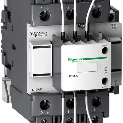 Contacteur à condensateur LC1-D.K 40 kVAR 1F+2O 