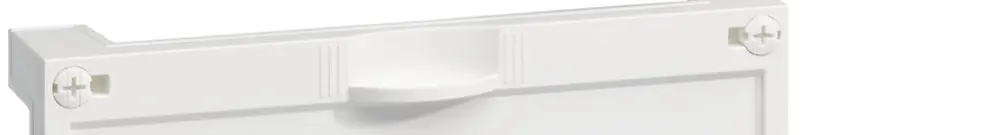 Pannello patch Hager Keystone 10×RJ45 con copertura per FLF tipo13 grd.I e II 