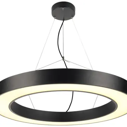 Lampada sospesa LED SLV MEDO RING 90 55W 3945lm 3000K IP20 nero 