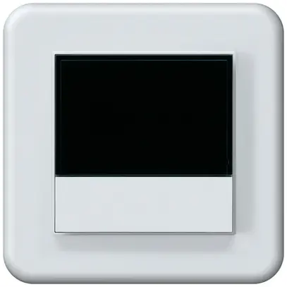 Termostato ambiente KNX INC origin con display con tasti 92×92mm bianco 