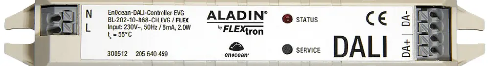 Commande DALI BE ALADIN, EnOcean, FLEX 
