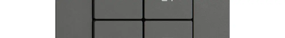 Comando per interruttore tapparelle EDIZIO.liv Wiser SNAPFIX® 1C scena 4T grs 