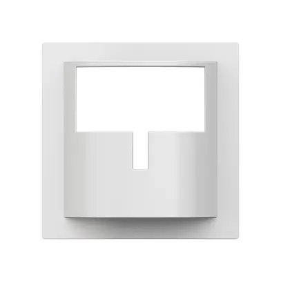 Placca frontale Hager kallysto H per rilevatore di movimento bianco 