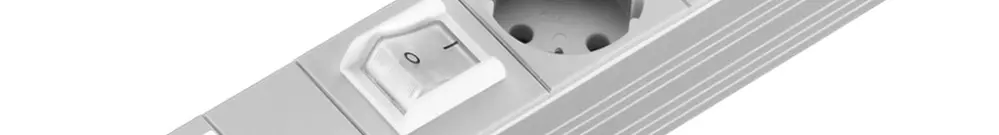 Prise multiple Rittal DK 7240.120 230VAC/16A 3×SCHUKO interrupteur 