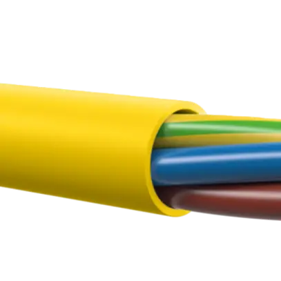 Câble d'installation FE05C 3×6mm² LNPE jaune Cca Une longueur
