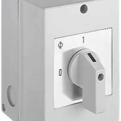Interruttore rotativo AP K&N grigio 20A 400V 0/3L 