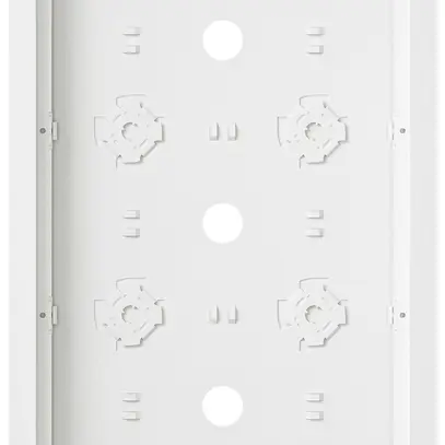 Boîtier AP Siedle 8× 232×432×36.5mm blanc 