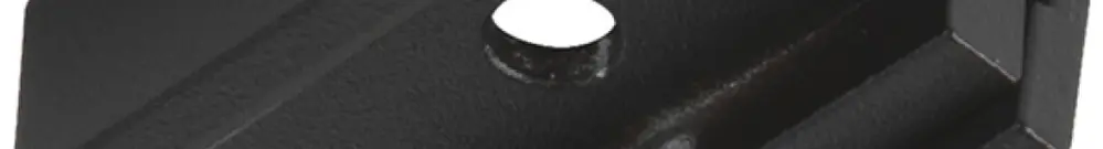 Staffa di fissaggio SLV 48V TRACK alluminio nero 