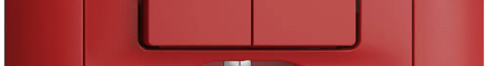 Combinaison ENC 2×A-R/1L+T23 16A 16A EDIZIOdue berry 