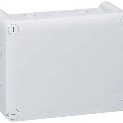 Boîte de dérivation PLEXO vide 155×110mm gris clair 