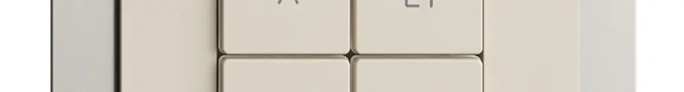 UP-Nebenstelle zu Storenschalter 1K/4T Szene WLAN Edue Wiser crema 