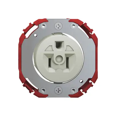 Prise NEMA SNAPFIX® 1×US/CA (NEMA 5-15) (type B) 15A 125V IP20 alu 