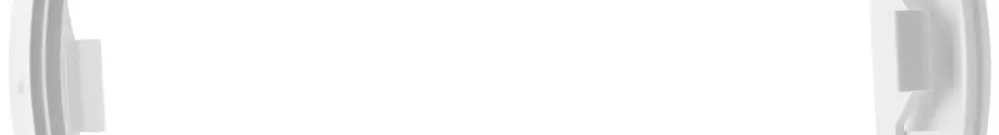 Cadre LDV SLIM ROUND DN 210, blanc 