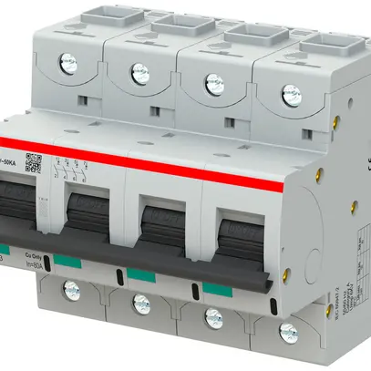 Disjoncteur ABB S804P-D80 4P 400V D-80A 50kA 6UM 