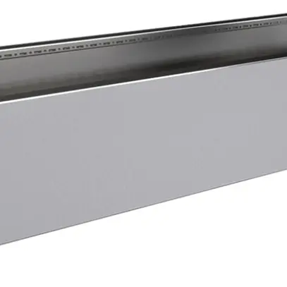 Copertura zoccolo Rittal VX 8620.062 1000×200×24mm ant/post acciaio affinato 2pz 
