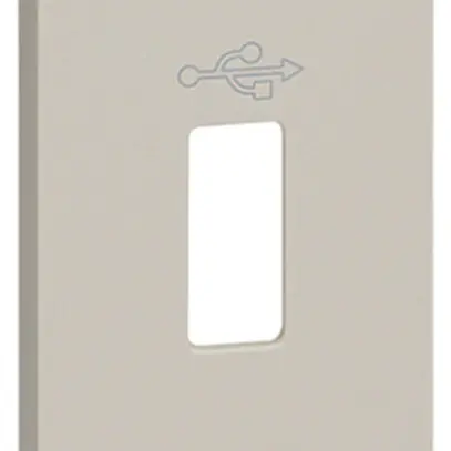 Copertura Living Now 1 modulo per presa USB tipo A sand 