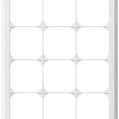 Cadre de recouvrement ENC kallysto.line 4×3 blanc vertical 272×212mm 