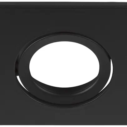 Anello di copertura SLV UNIVERSAL IP20 materiale sintetico 88×88×3.5mm nero 