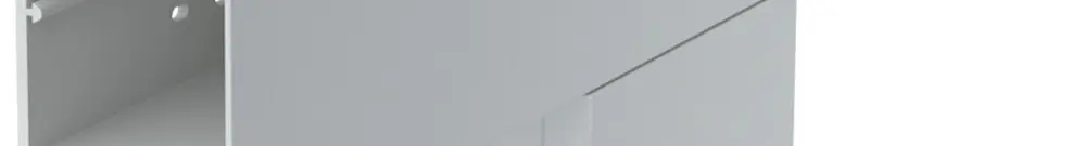 Derivazione T Bettermann 400×130×100mm, PVC, grigio chiaro, 7035 