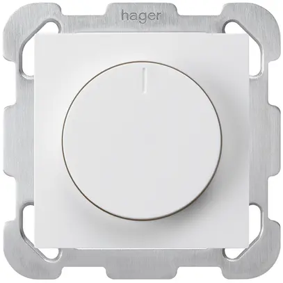 Variateur rotatif station secondaire ENC Hager kallysto blanc 