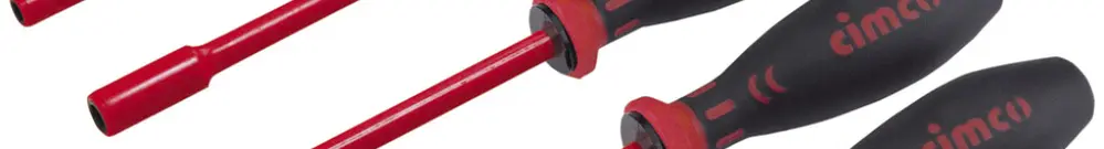 Set di chiavi a tubo esagonale CIMCO VDE 1000V 5 pezzi 