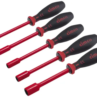Set di chiavi a tubo esagonale CIMCO VDE 1000V 5 pezzi 
