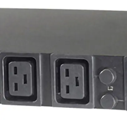 Presa multipla Rack PDU Basic 437×44×254mm 1UH 6×C19 22kW 