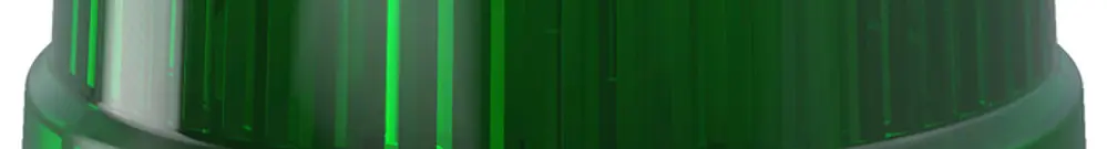 Blitzleuchte WERMA Mini TwinFLASH, 115...230VAC, grün 