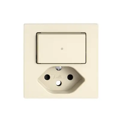 Kit di montaggio EDIZIO.liv SNAPFIX® combi.T13 1 tast.lent.front.shutter cr 