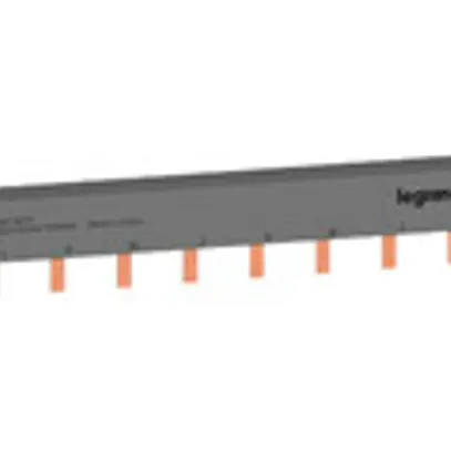 Pettine di raccordo HX³standard 3P 3Ph perno 16mm² 80A 1016mm grigio 