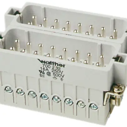 Interno di presa maschio A32 0.5…2.5mm² 20…14AWG con protezione di filo 
