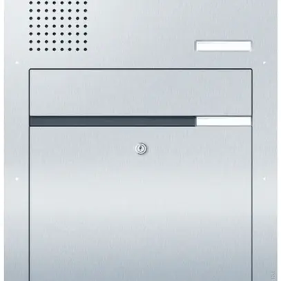Clapet pour courrier audio Siedle Classic 3 modules argent 598×466mm 