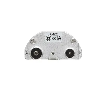Inserto per presa antenna Hager R/TV montaggio Z 23dB 2GHz 