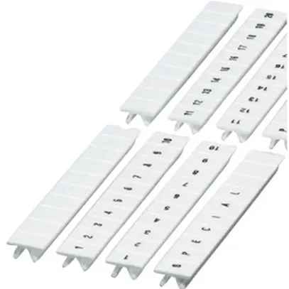 Nastro Zack ZB 41…50 bianco siglatura longitudinale 10 cartellini 5mm 