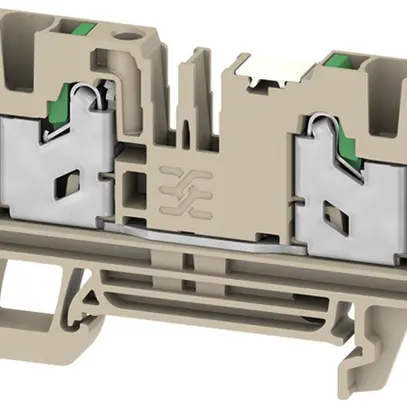Morsetto di passaggio componibile WM S2C 0.75…4mm² 32A/1000V snap-in DIN35 be 