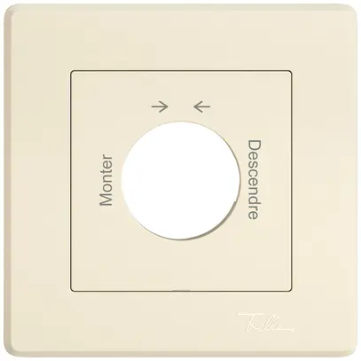 UP-Montageset EDIZIO.liv SNAPFIX® f.Schwenktaster m.Schloss Mont.→ ← Desc.cr 