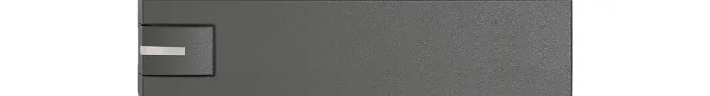 Pulsante 1/4 EDIZIO.liv SNAPFIX® p.KNX&UNI c.LED comando a 1 tasto grs 