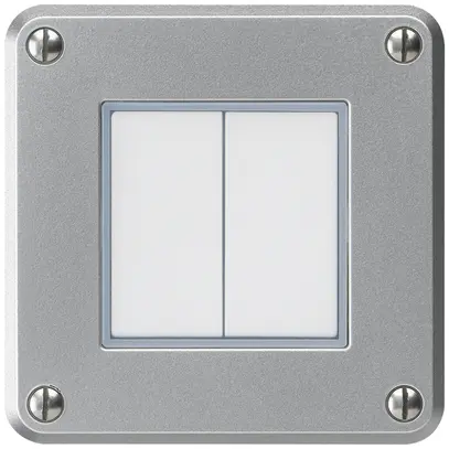 Interrupteur ENC robusto IP55 schema 3+3 aluminium pour combinaison 