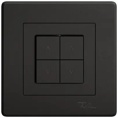 Interrupteur pour stores ENC EDIZIO.liv SNAPFIX® 10A 250V 4 touches 2 canaux no 