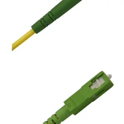 Cavo patch FO WISI Simplex OS2 9/125μm G.657.A2 LCAPC-SCAPC giallo 2m 