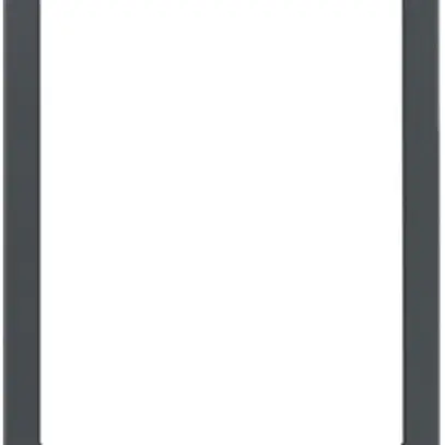 Designrahmen Video Hager elcom.touch eckig anthrazit 