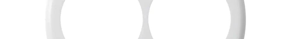 Montageset für 2 XLR basico weiss 