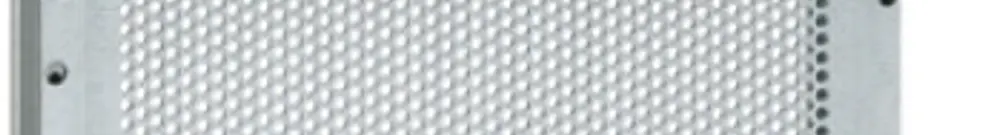 Pannello media Hager univers per AP 5-file 2 file modulari 250×750mm 