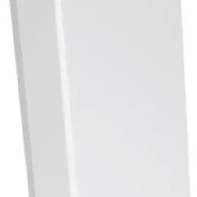 Terminale HF 40×25mm materiale sintetico bianco IP3X 