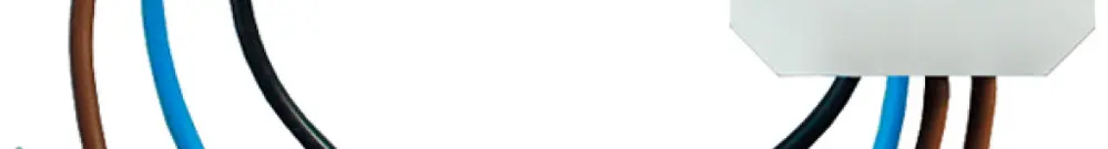 Modulo ingresso/uscita KNX RF+ INS MDT RF-BE2230.01S 2×ingr 230VAC 