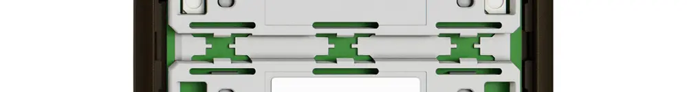 Frontplatte EDIZIO.liv UNI SNAPFIX® 60×60mm umbra 