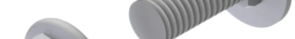 Garniture de fixation Lanz M10×25mm zing. 